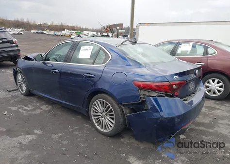 2017 Alfa Romeo Giulia Ti Awd from USA, damaged, VIN ZARFAEEN2H7560345